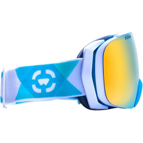  Winterial Ski and Snowboard Goggles, UV Protection, Teal