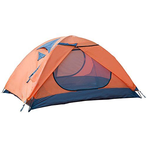  Winterial 2 Person Tent, Easy Setup Lightweight Camping and Backpacking 3 Season Tent, Compact