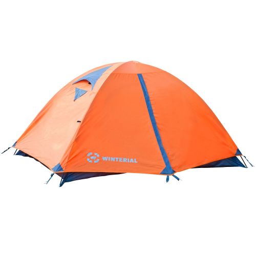  Winterial 2 Person Tent, Easy Setup Lightweight Camping and Backpacking 3 Season Tent, Compact