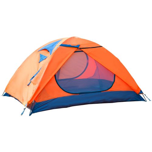  Winterial 2 Person Tent, Easy Setup Lightweight Camping and Backpacking 3 Season Tent, Compact