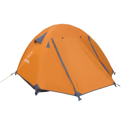  Winterial 3 Person Tent, Easy Setup Lightweight Camping and Backpacking 3 Season Tent, Compact