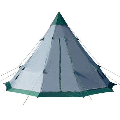  Winterial Teepee Tent, 12 x 12, Pack Weight 15lbs, 6-7 Person, Easy Setup, Family Camping, Tent Camping, Family Tent