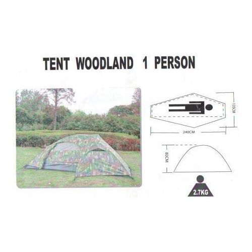  Winterial Mil-Tec Recom One Man Tent Multitarn