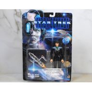 Winterparkcollect Vintage Star Trek Action Figure Commander Deanna Troi 16100 16106 1996, First Contact, Playmates Doll, Star Trek, Star Trek Figure