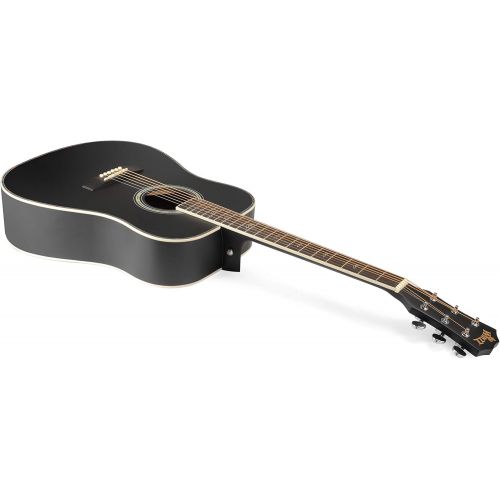  [아마존베스트]Winzz Black Acoustic Guitars 4/4, Beginners Guitars 41 Inch with Guitar Case, Tuner, Strap, Picks, Extra String and Guitar Stand