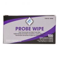 Wipes Plus 1000 Thermometer Sanitizing Wipes 10 Packs WipesPlus Probe Wipe Sachet, Thermometer Sanitizing...