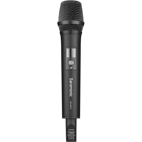  Saramonic SR-HM15 16-Channel VHF Wireless Handheld Microphone with Integrated Transmitter for the UWMIC15 Wireless System
