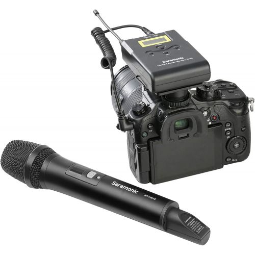  Saramonic SR-HM15 16-Channel VHF Wireless Handheld Microphone with Integrated Transmitter for the UWMIC15 Wireless System