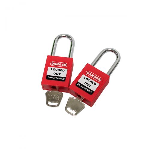  Wisamic Lockout Tagout Kit - Group Lockout Hasps, Lockout Tag, Clamp-On Circuit Breaker Lockout, Universal Multi- Pole Breaker with Pocket Bag