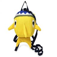 Wisdomcreate Age 1-3Y Toddler Cute Shark Small Children Backpack with Leash Kids Bag for Boy & Girl