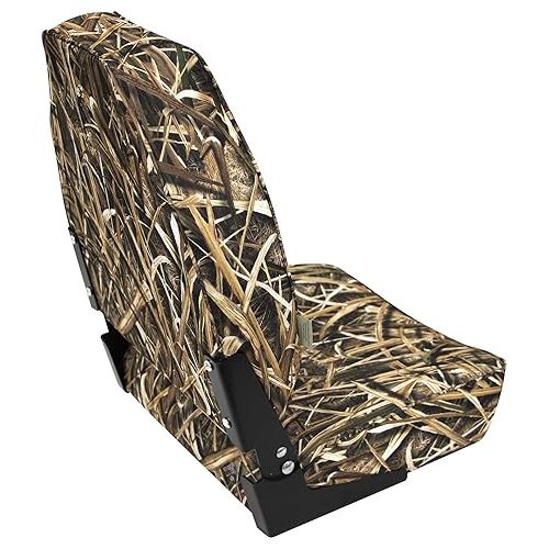  Wise 8WD617PLS Series Camo High Back Boat Seat