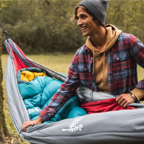  Wise Owl Outfitters Hammock Underquilt - Insulated Synthetic Underquilt for Outdoor, Indoor, Single & Double Camping Hammocks