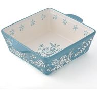 Wisenvoy Baking Dish 8x8 Baking Pan Brownie Pan Casserole Dish Hand-Painted Casserole Dishes For Oven Lasagna Pan