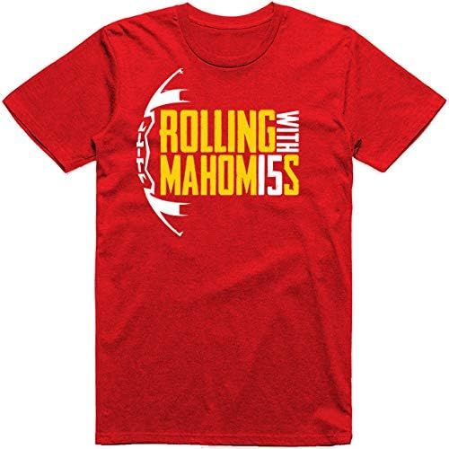  Wishful Inking Rollin with Mahomes Kansas City Football Fans Classic T-Shirt