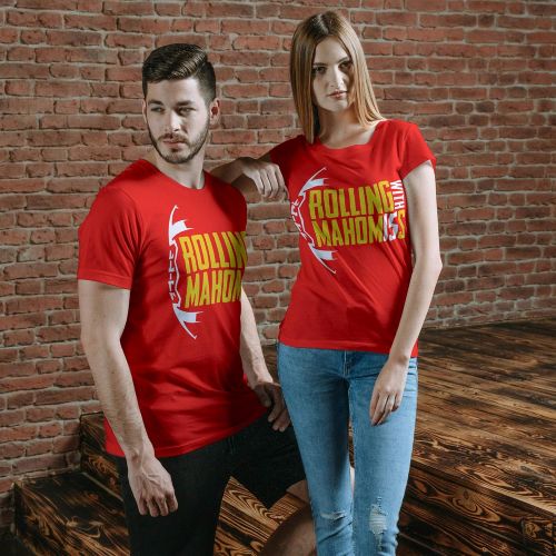  Wishful Inking Rollin with Mahomes Kansas City Football Fans Classic T-Shirt