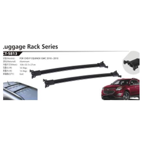  Wishom Roof Rack Cross Bars Baggage Locking Roof Rail Crossbars Luggage Cargo Ladder Bike Load Roof Cross Bars Black(FOR 2010-2016 Chevy Equinox GMC)