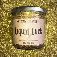 WitchyWicksCandleCo Liquid Luck 100% Soy Wax Candle