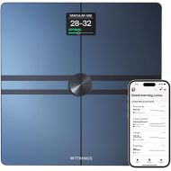 WITHINGS Body Comp - Scale for Body Weight and Complete Body Analysis, Wi-Fi & Bluetooth, Baby Digital Scale, Accurate Visceral Fat, Heart Health, Scales Compatible with Apple, FSA/HSA