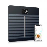 Withings Body Cardio  Heart Health & Body Composition Digital Wi-Fi Scale With Smartphone App, Black