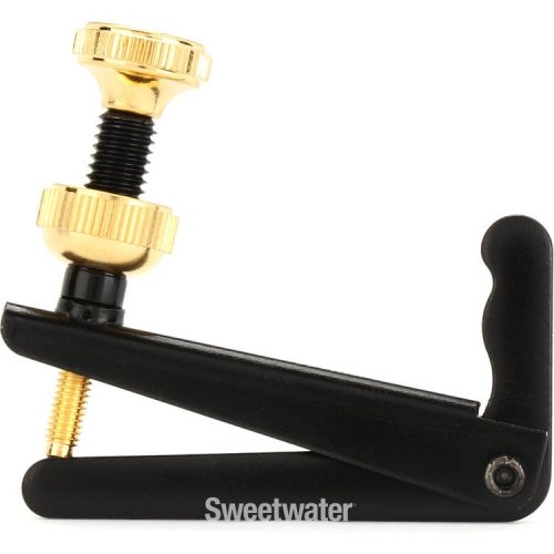  Wittner Stable-style Fine Tuner for 4/4- and 3/4-size Cello - Black with Gold Screw