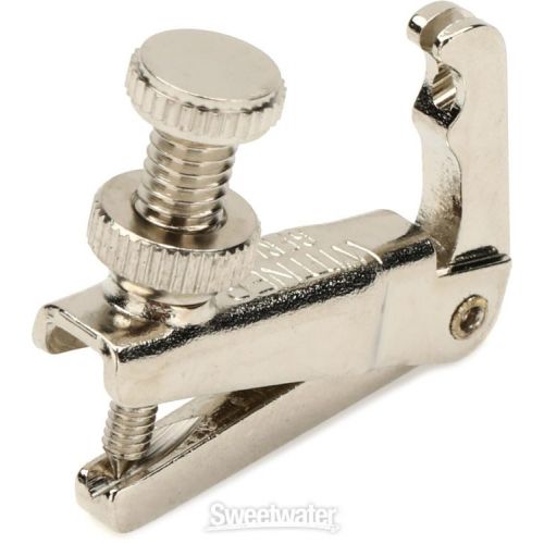  Wittner Stable-style Fine Tuner for 1/2-1/4-size Violin (4-Pack) - Nickel-plated