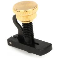 Wittner Hill-style Fine Tuner for 4/4-size and 3/4-size Violin and Viola - Black with Gold Screw