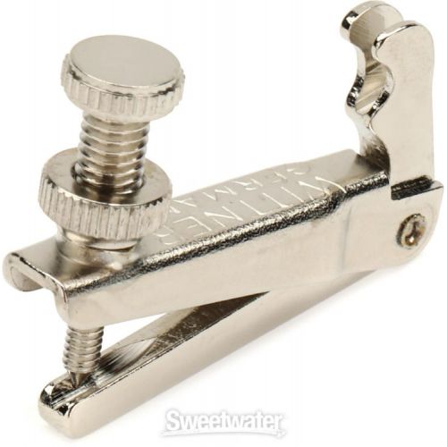  Wittner Stable-style Fine Tuner for 4/4-3/4-size Violin - Nickel-plated, Wide