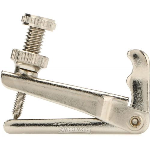  Wittner Stable-style Fine Tuner for 4/4-3/4-size Violin - Nickel-plated, Wide