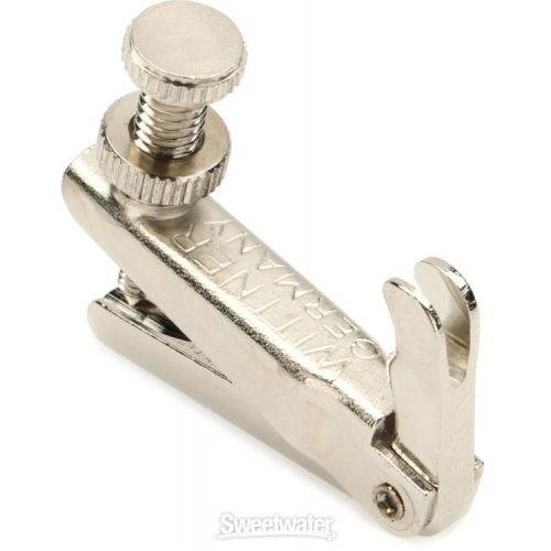  Wittner Stable-style Fine Tuner for 4/4-3/4-size Violin - Nickel-plated, Wide