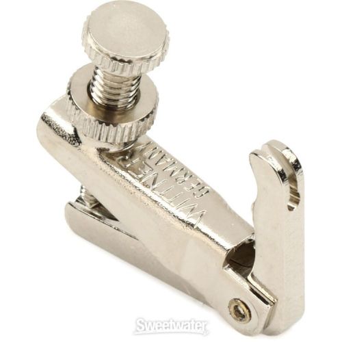  Wittner Stable-style Fine Tuner for 1/2-1/4-size Violin - Nickel-plated