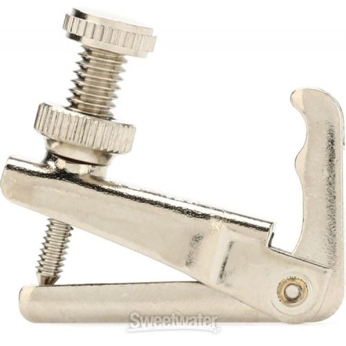  Wittner Stable-style Fine Tuner for 1/2-1/4-size Violin - Nickel-plated