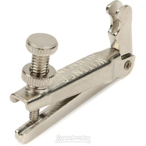  Wittner Stable-style Fine Tuner for 15-inch+ Viola - Nickel-plated, Wide