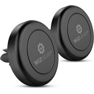 [아마존베스트]Magnetic Mount, WizGear [2 PACK] Universal Air Vent Magnetic Car Mount Phone Holder, for Cell Phones and Mini Tablets with Fast Swift-Snap Technology, With 4 Metal Plates