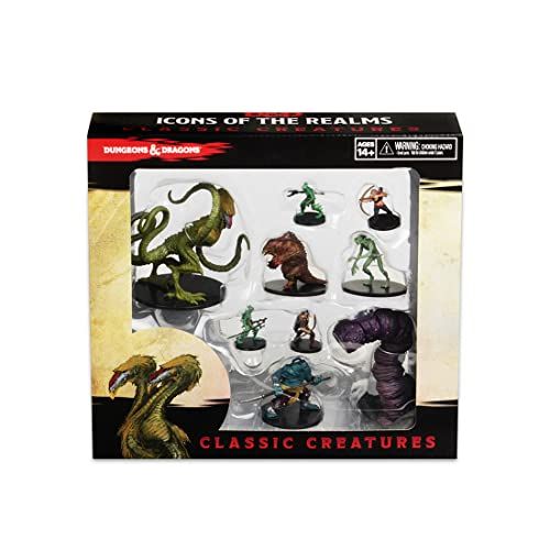  WizKids D&D Icons of The Realms: Classic Creatures Box Set