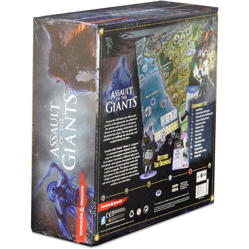  WizKids Dungeons & Dragons: Assault of the Giants Board Game Premium Edition