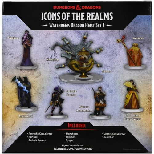  WizKids D&D: Icons of The Realms: Waterdeep Dragonheist Box Set 1