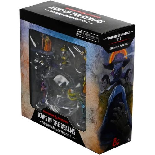  WizKids D&D: Icons of The Realms: Waterdeep Dragonheist Box Set 1