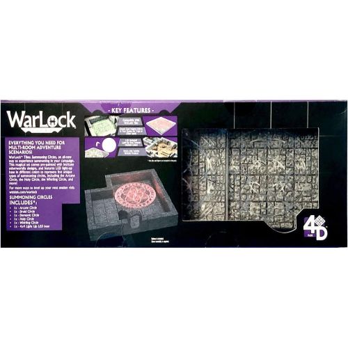  WizKids Warlock Dungeon Tiles: Summoning Circles (WK16507)