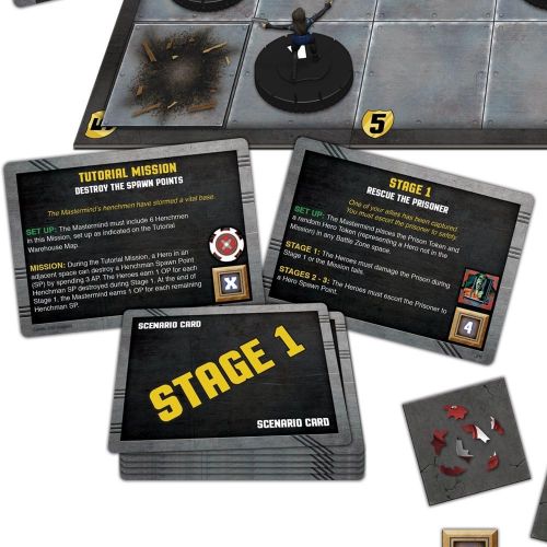  WizKids Marvel Strike Teams Strategy Game