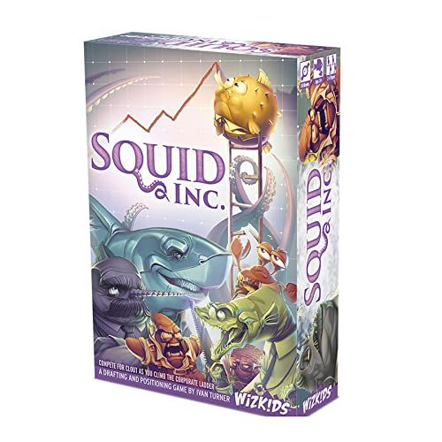  WizKids - Squid Inc., Strategy Board Game. 2-4 Players, 60 Minute Playing time, 14+