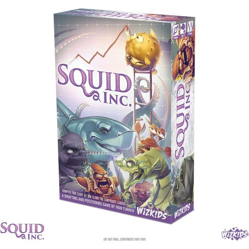  WizKids - Squid Inc., Strategy Board Game. 2-4 Players, 60 Minute Playing time, 14+