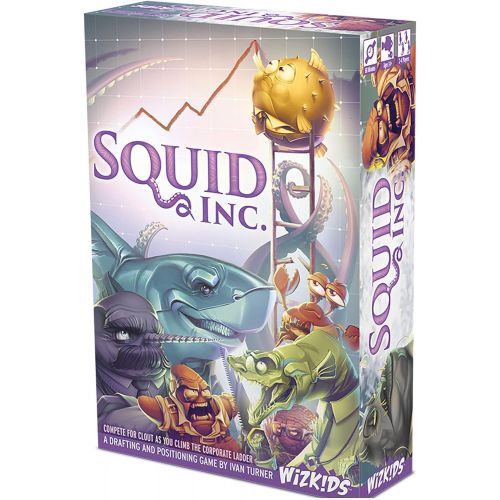  WizKids - Squid Inc., Strategy Board Game. 2-4 Players, 60 Minute Playing time, 14+