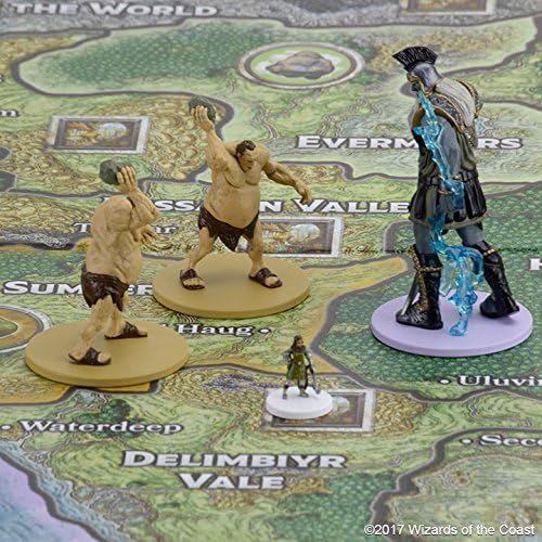  WizKids Dungeons & Dragons: Assault of the Giants Board Game Premium Edition