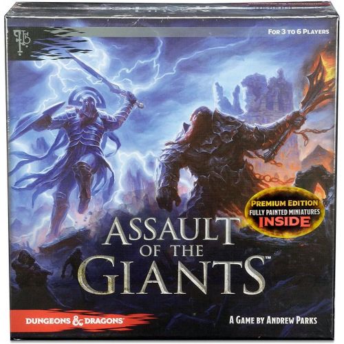  WizKids Dungeons & Dragons: Assault of the Giants Board Game Premium Edition