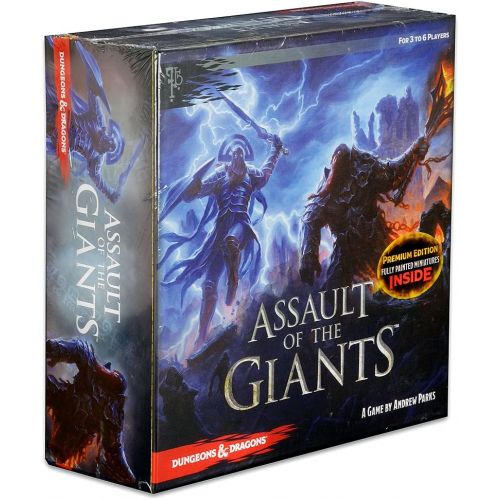  WizKids Dungeons & Dragons: Assault of the Giants Board Game Premium Edition