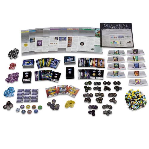  WizKids Sidereal Confluence : Trading and Negotiation in the Elysian Quadrant Confluence Game