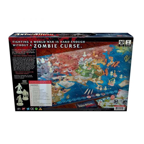  Wizards of the Coast Axis & Allies and Zombies Board Game