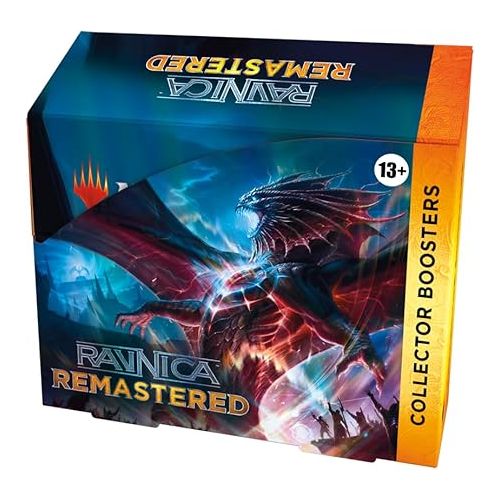  Magic: The Gathering Ravnica Remastered Collector Booster Box - 12 Packs (180 Magic Cards)