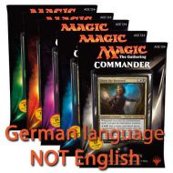Wizards of the Coast GERMAN Magic MTG 2015 Commander C15 Sealed Deck Complete Box Set the Gathering