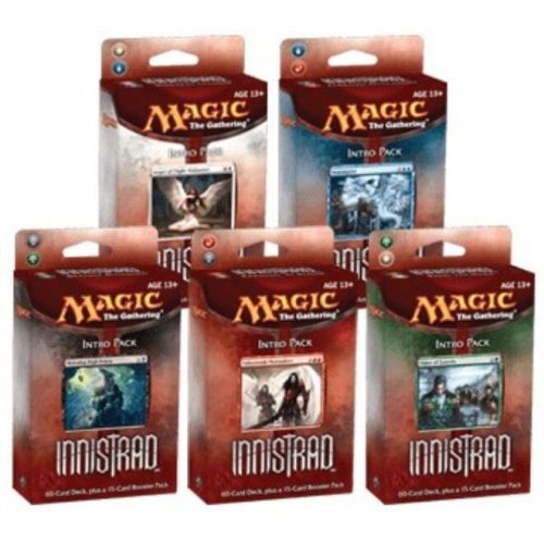  Wizards of the Coast INNISTRAD INTRO PACK 5 Deck SET Carnival Blood Dominion Onslaught Legions Dark
